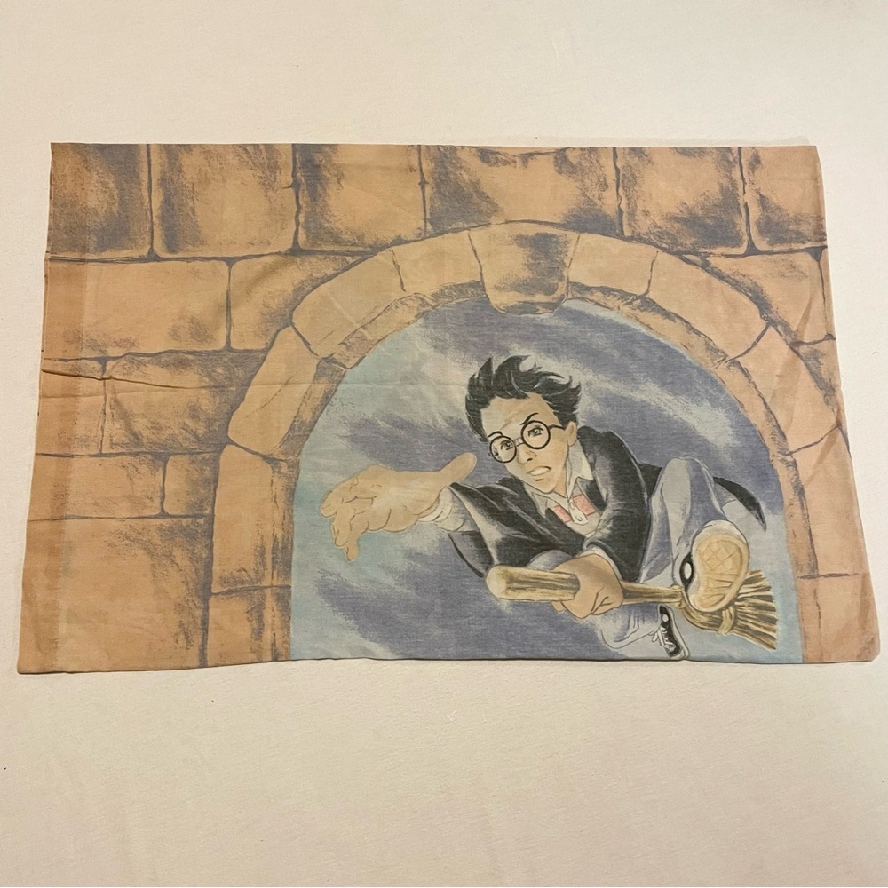 Vintage 2000 Harry Potter Pillow Case